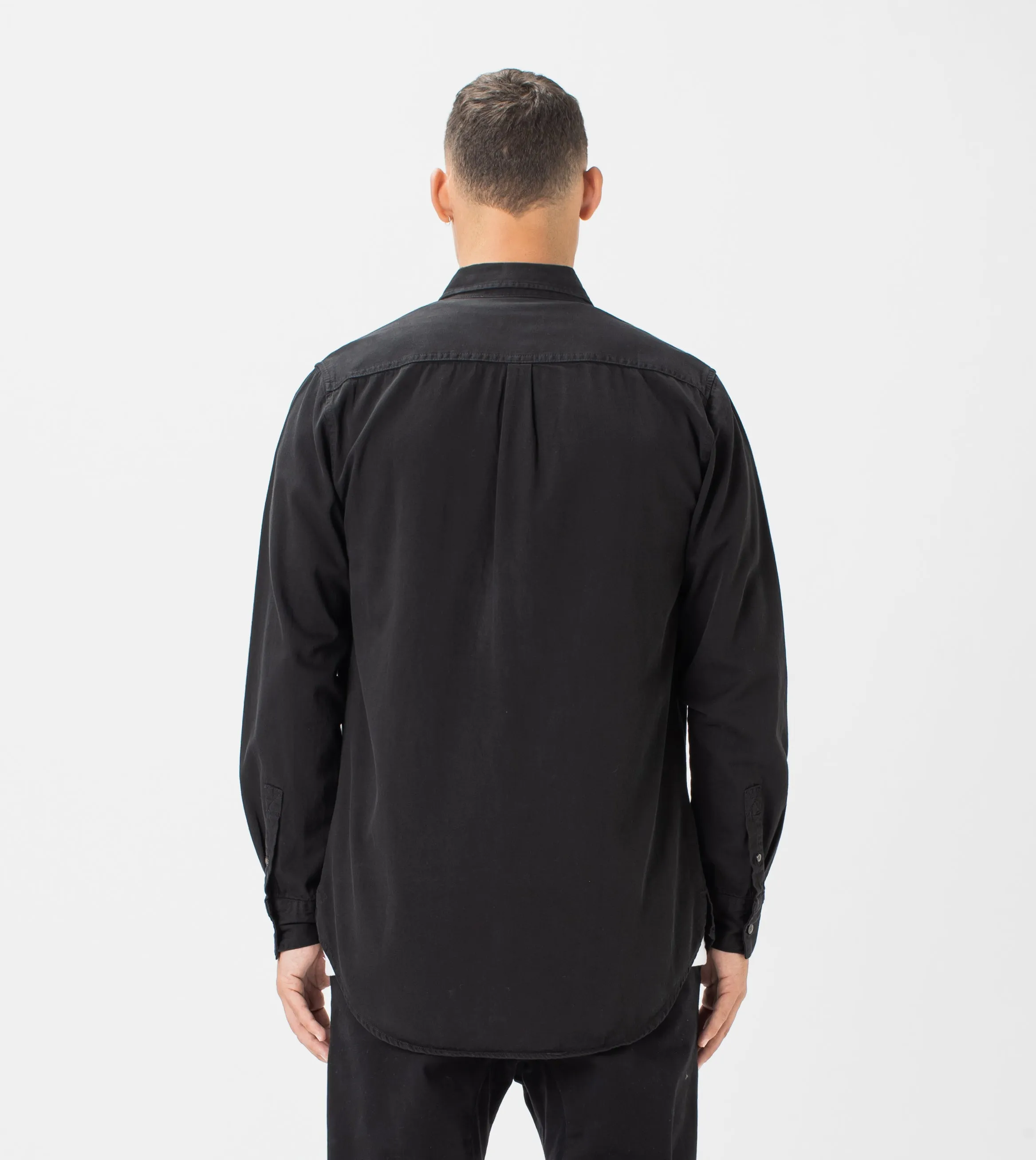 7 Foot Work Denim LS Shirt Washed Black