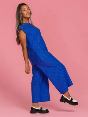 Alex Culottes Dazzling Blue Dot