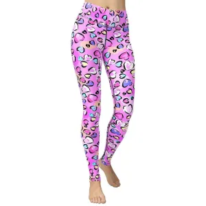 Artsy Heart Yoga Leggings