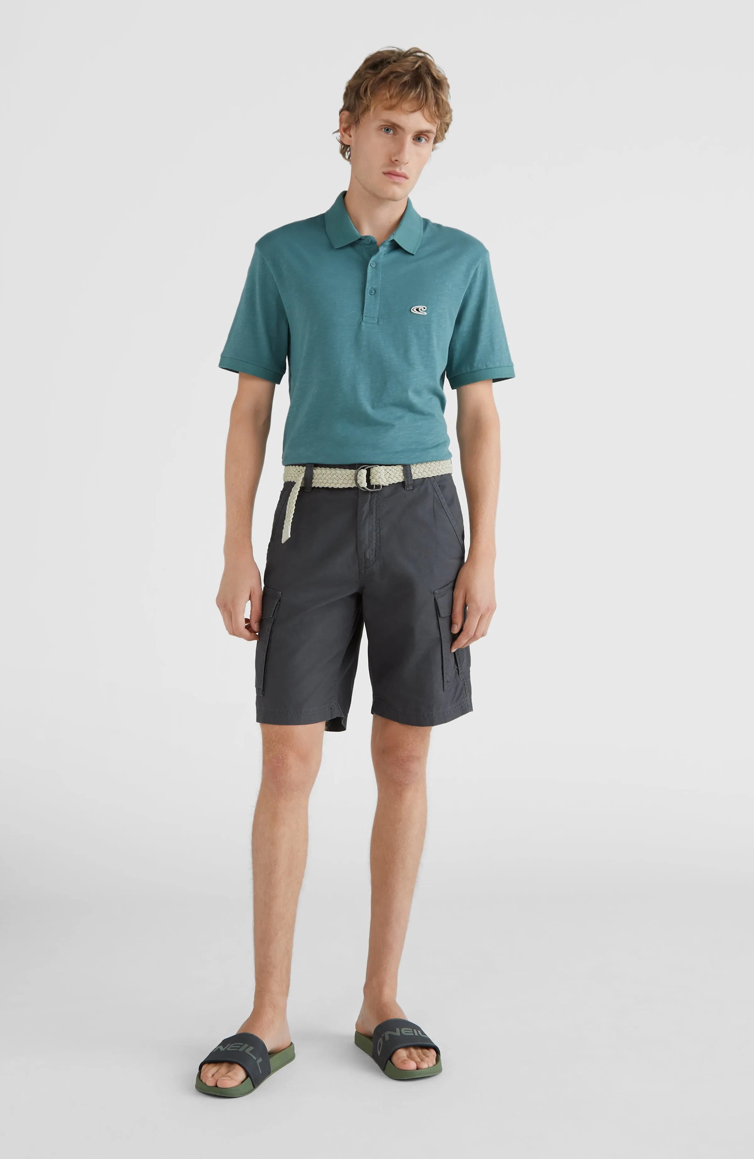 Beach Break Cargo Shorts | Asphalt - A