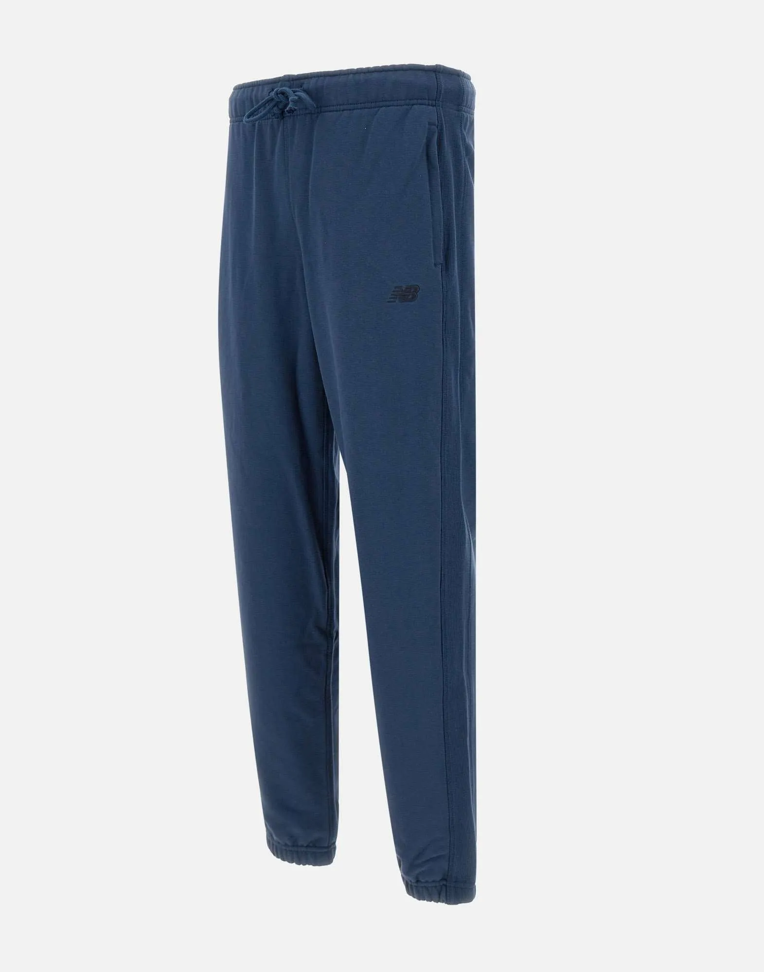 Blue Cotton Jogger with Zip Pockets