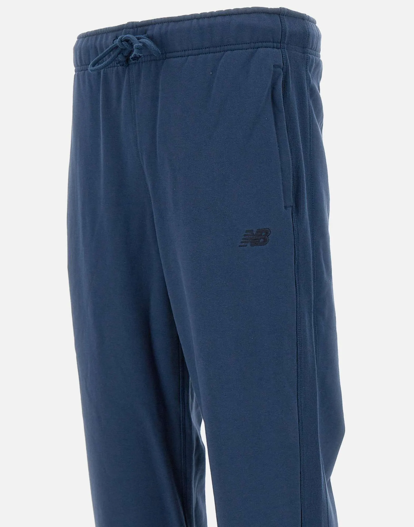 Blue Cotton Jogger with Zip Pockets