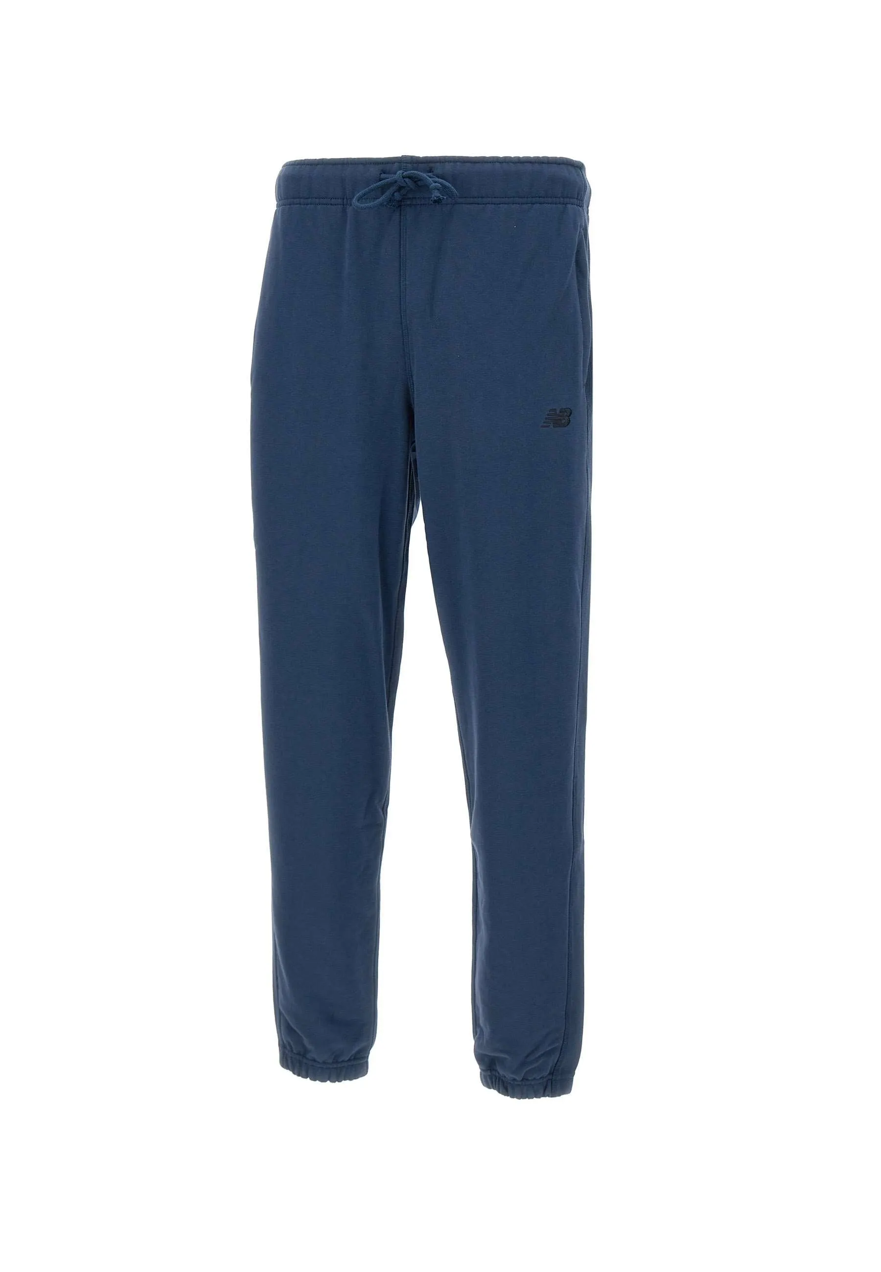 Blue Cotton Jogger with Zip Pockets