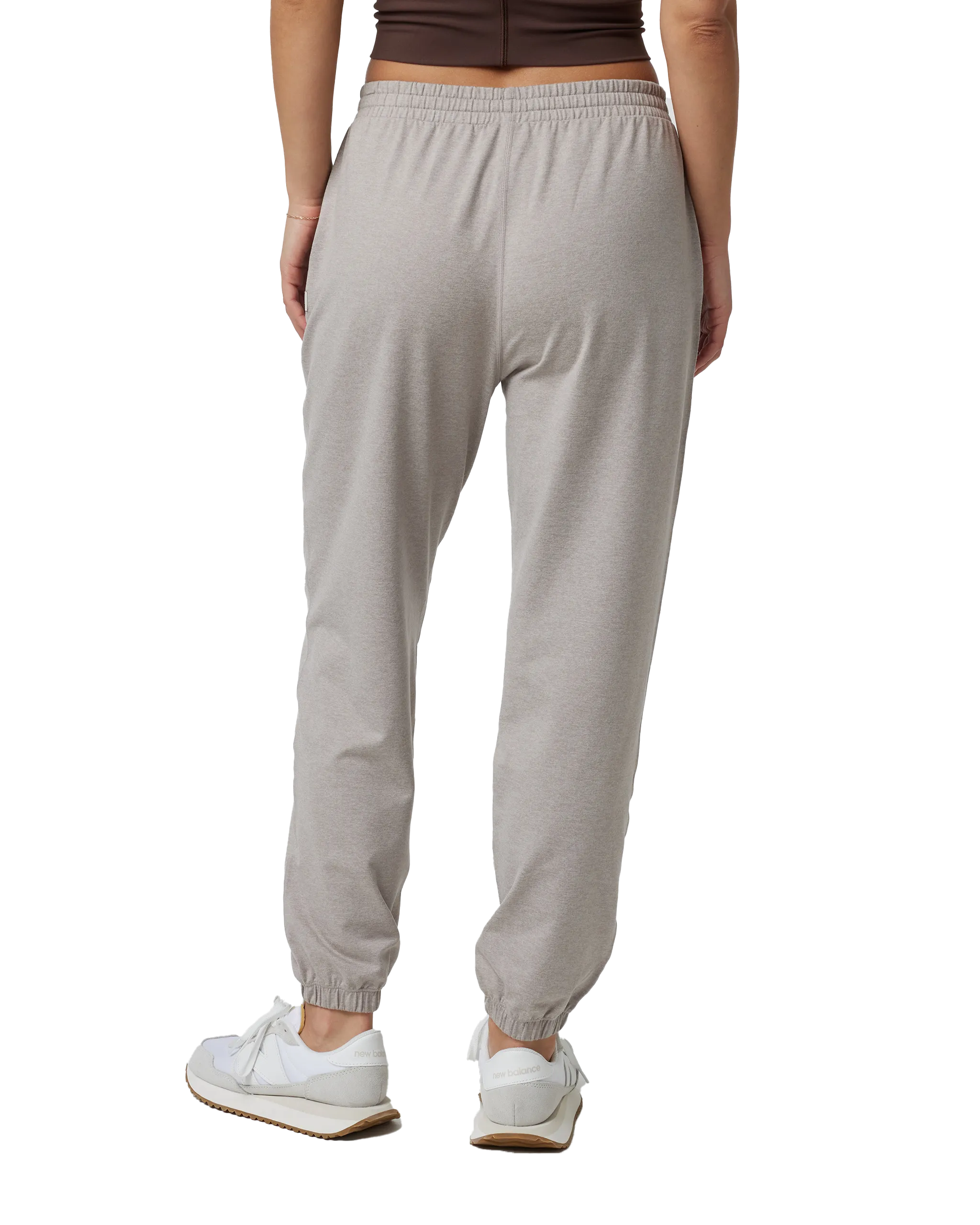 Boyfriend Joggers in Pewter Heather