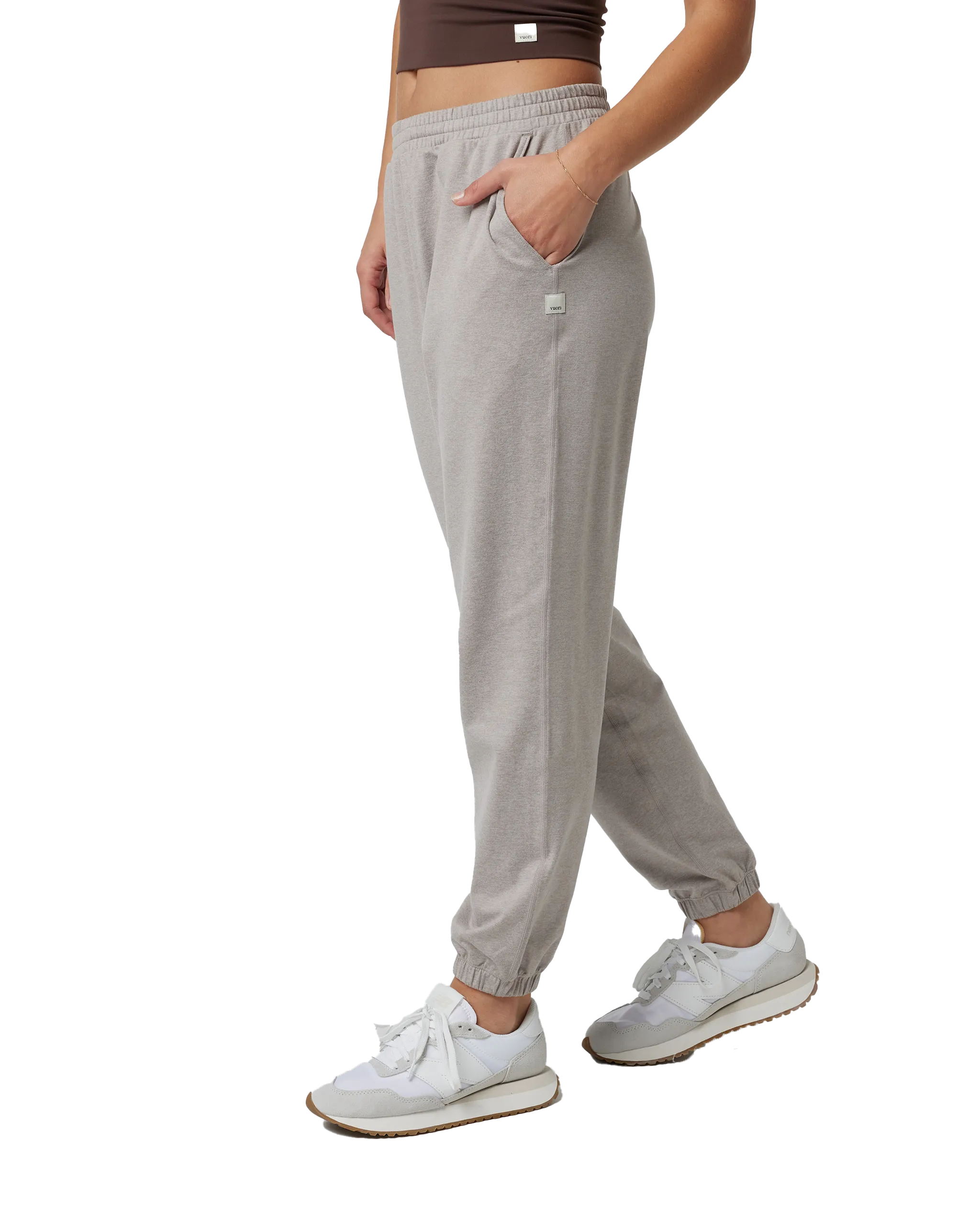 Boyfriend Joggers in Pewter Heather