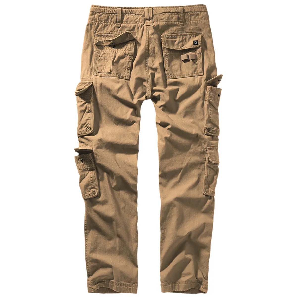 Brandit Pure Slim Fit Cargo Trousers Beige