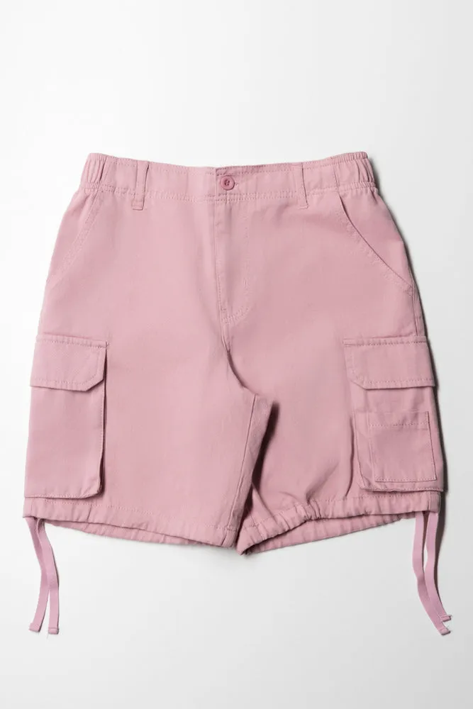 Cargo Bermuda Twill Shorts Zephyr