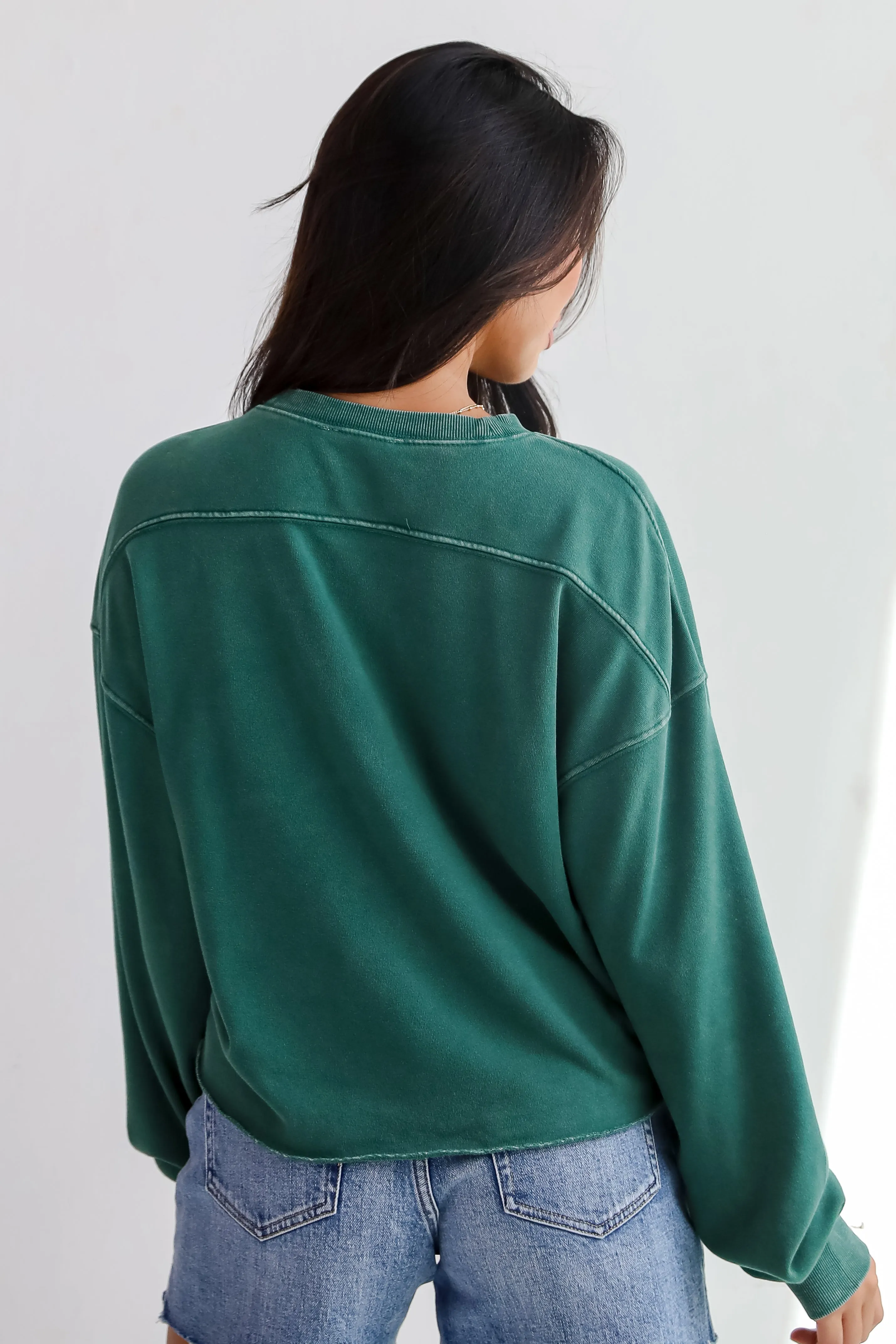 Chill Out Cropped Pullover - DU DEAL