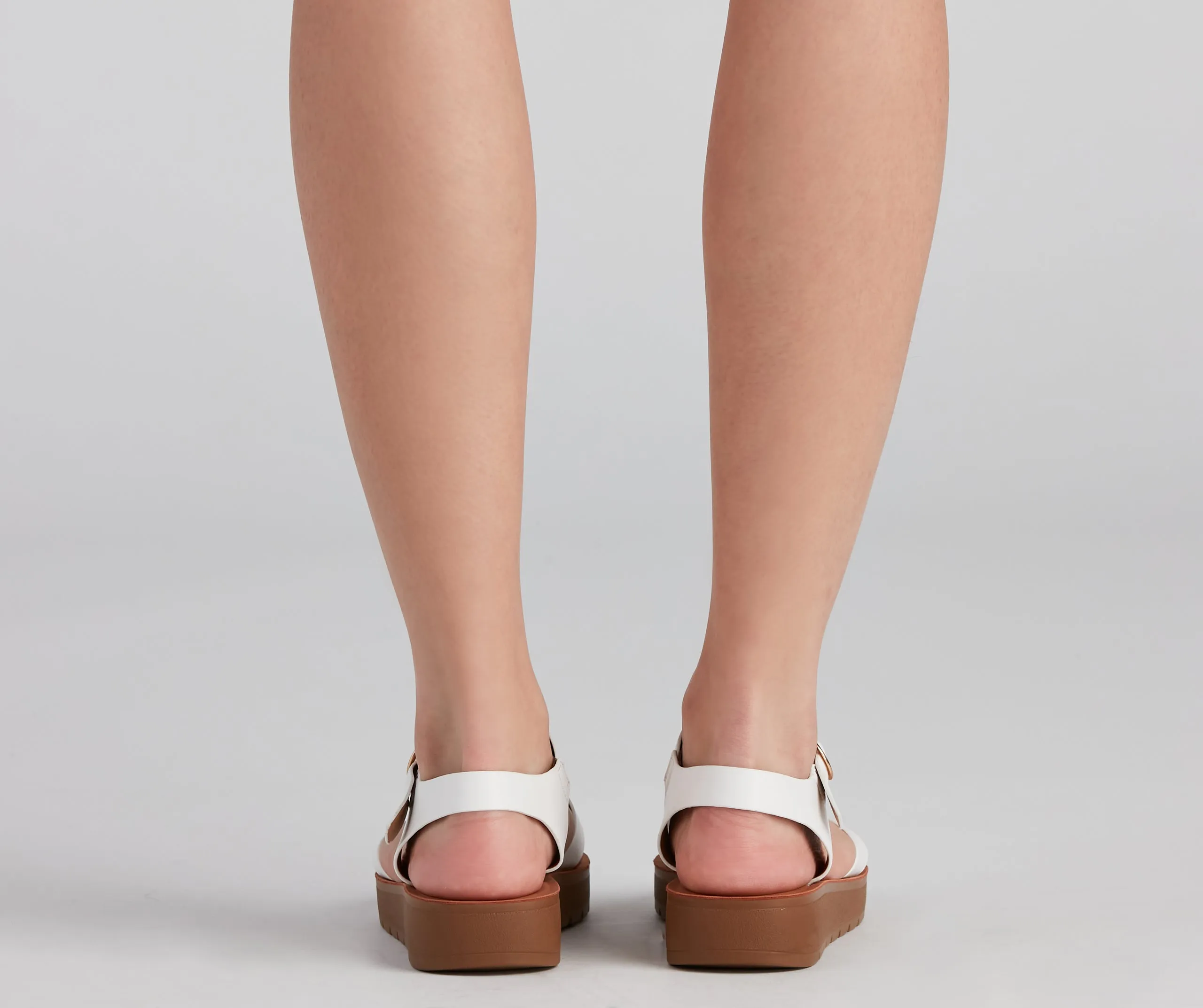 Comfort Level Criss-Cross Sandals