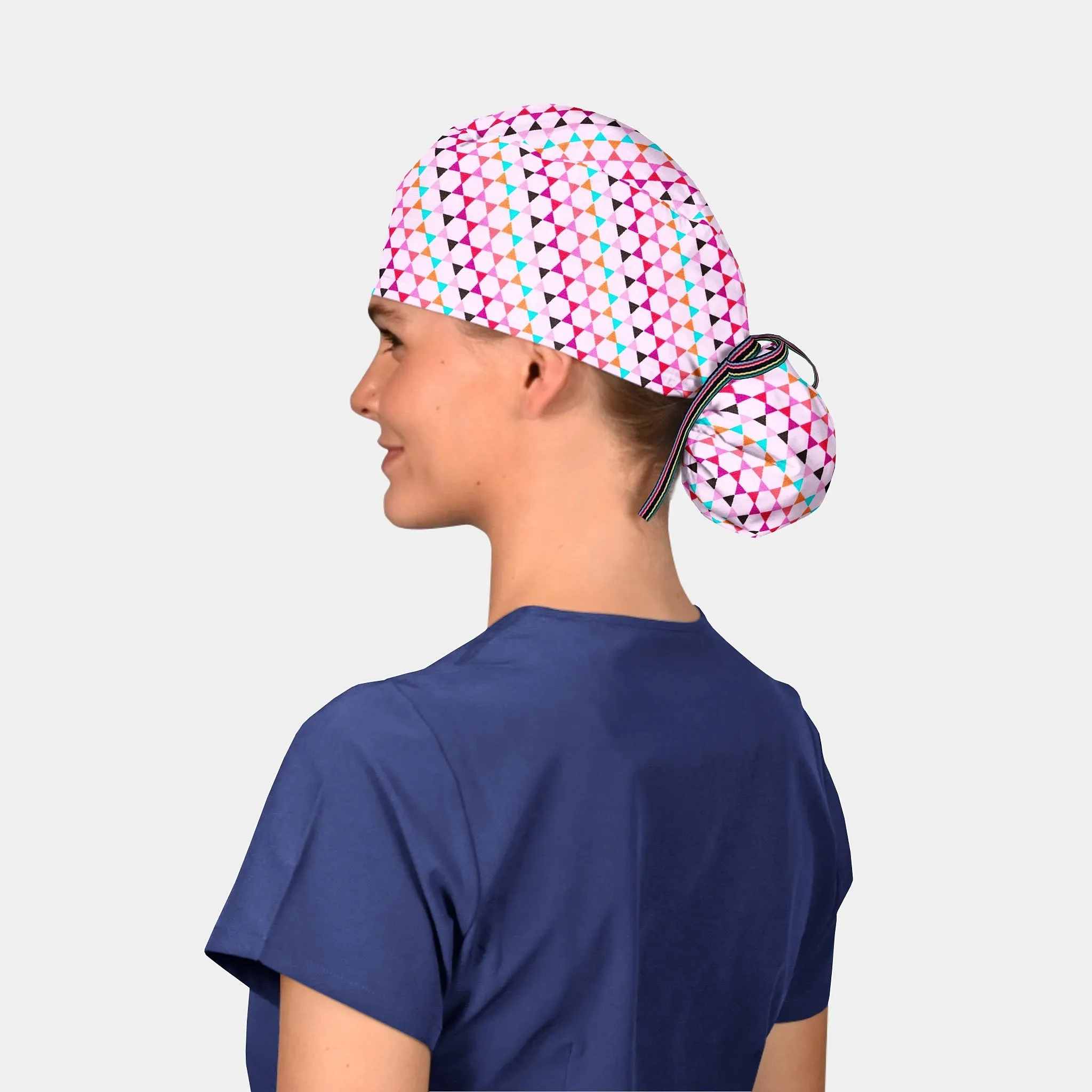 Dazzling Kaleidoscope - Pony Scrub Caps