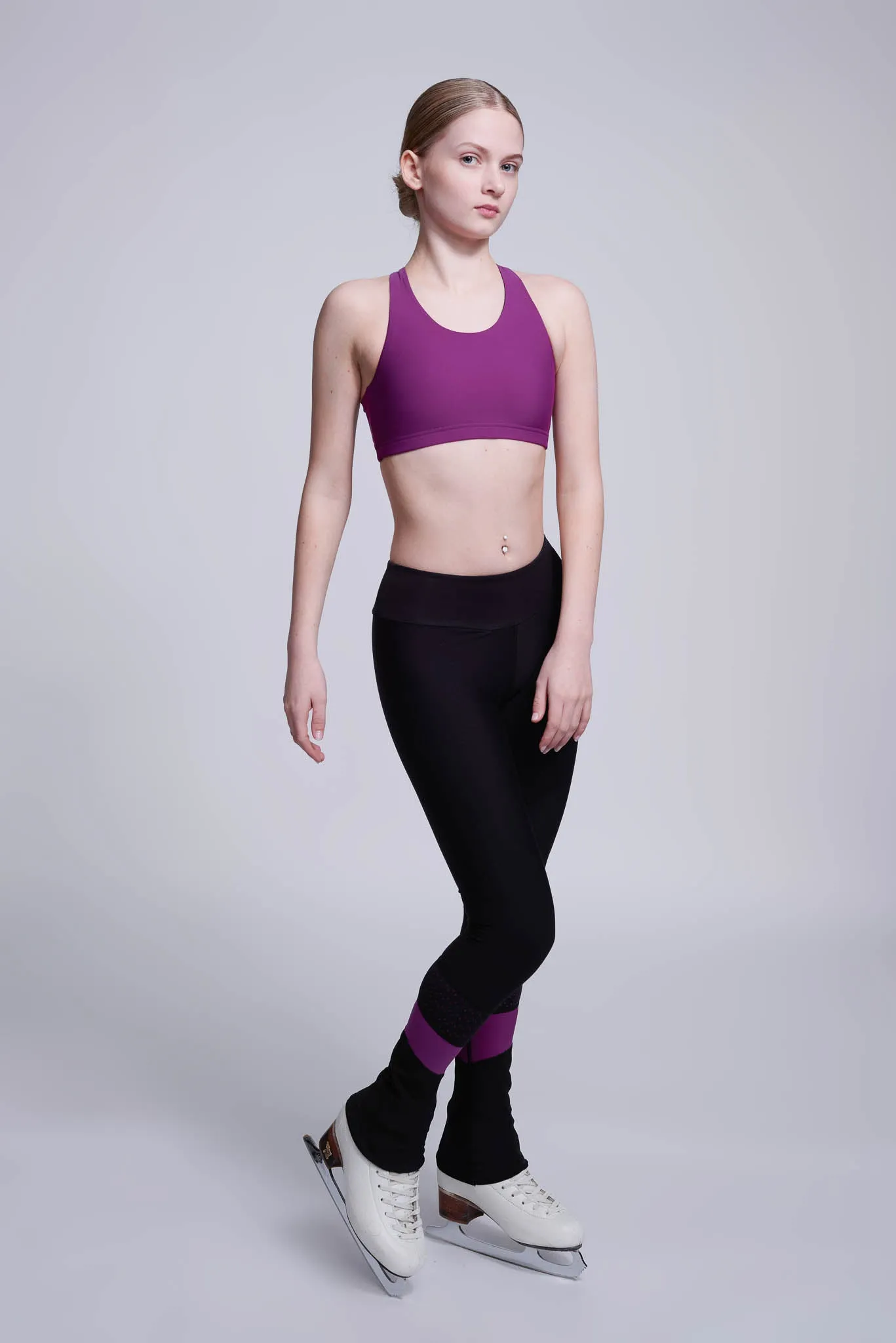 Desire Non-Slip Leggings in Berry