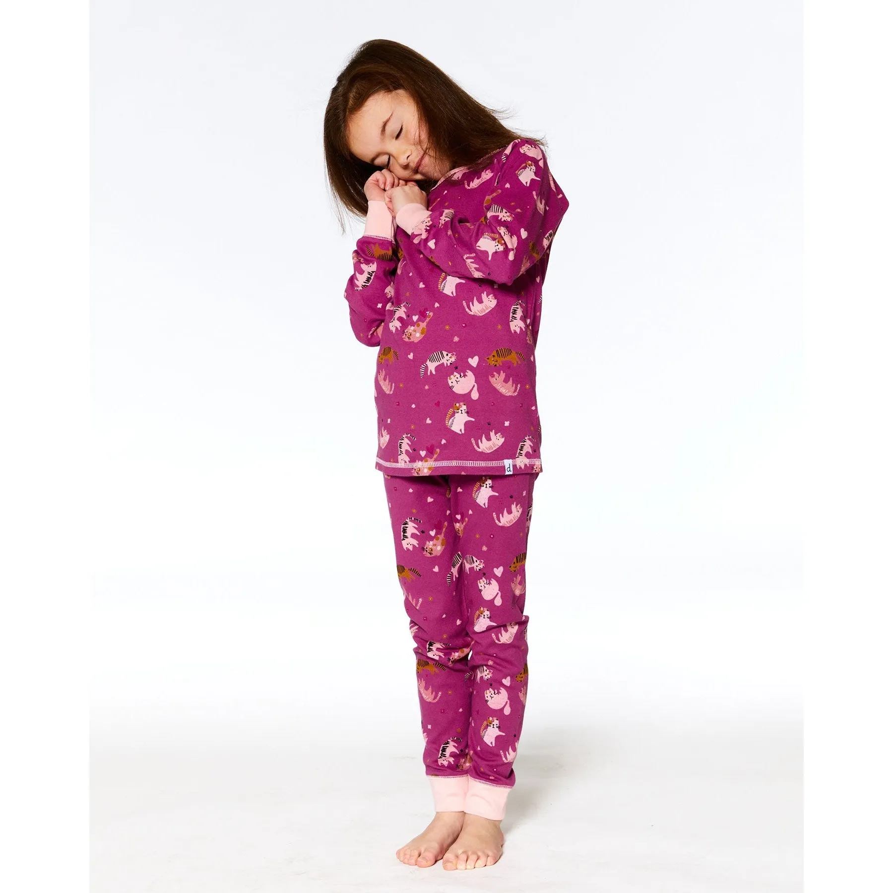 Deux Par Deux Organic Pajama Set -  Dawson