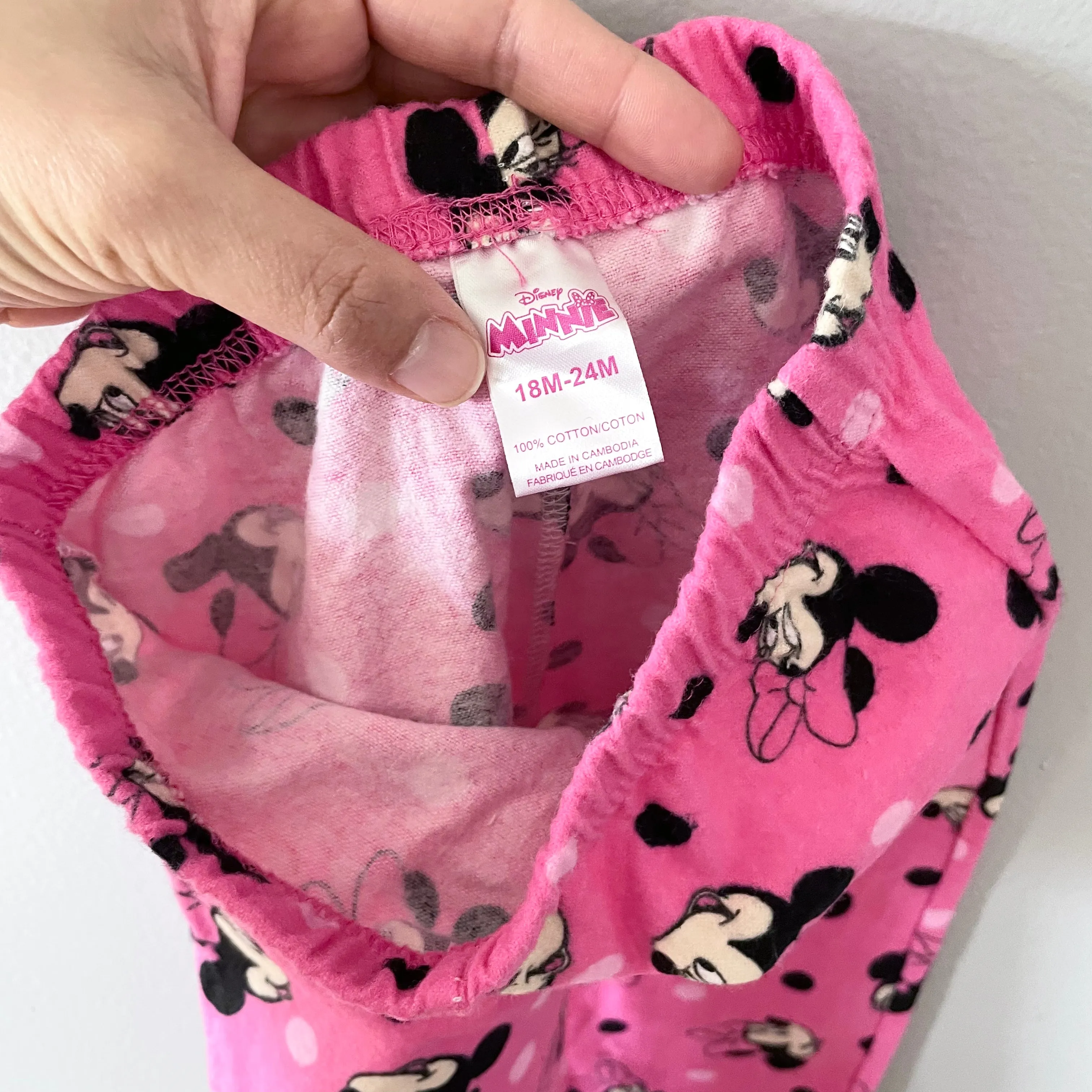 Disney / Minnie pajama pants / 18-24M