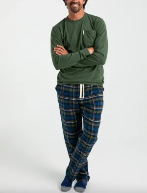 Duck Head Men's Lounge Set Pine Green