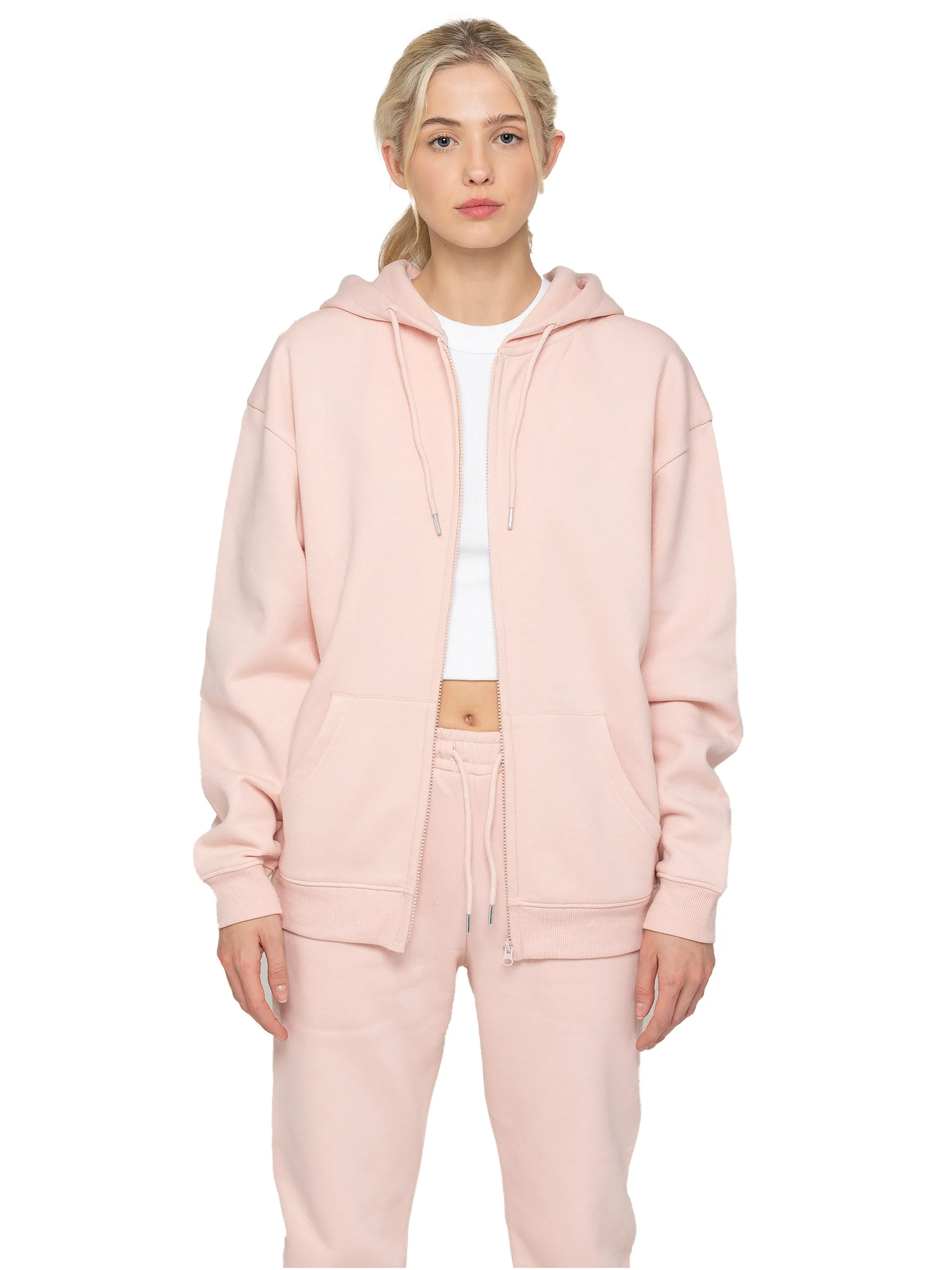 Enzo | Womens Oversized Zip Hoodie Tracksuit Set