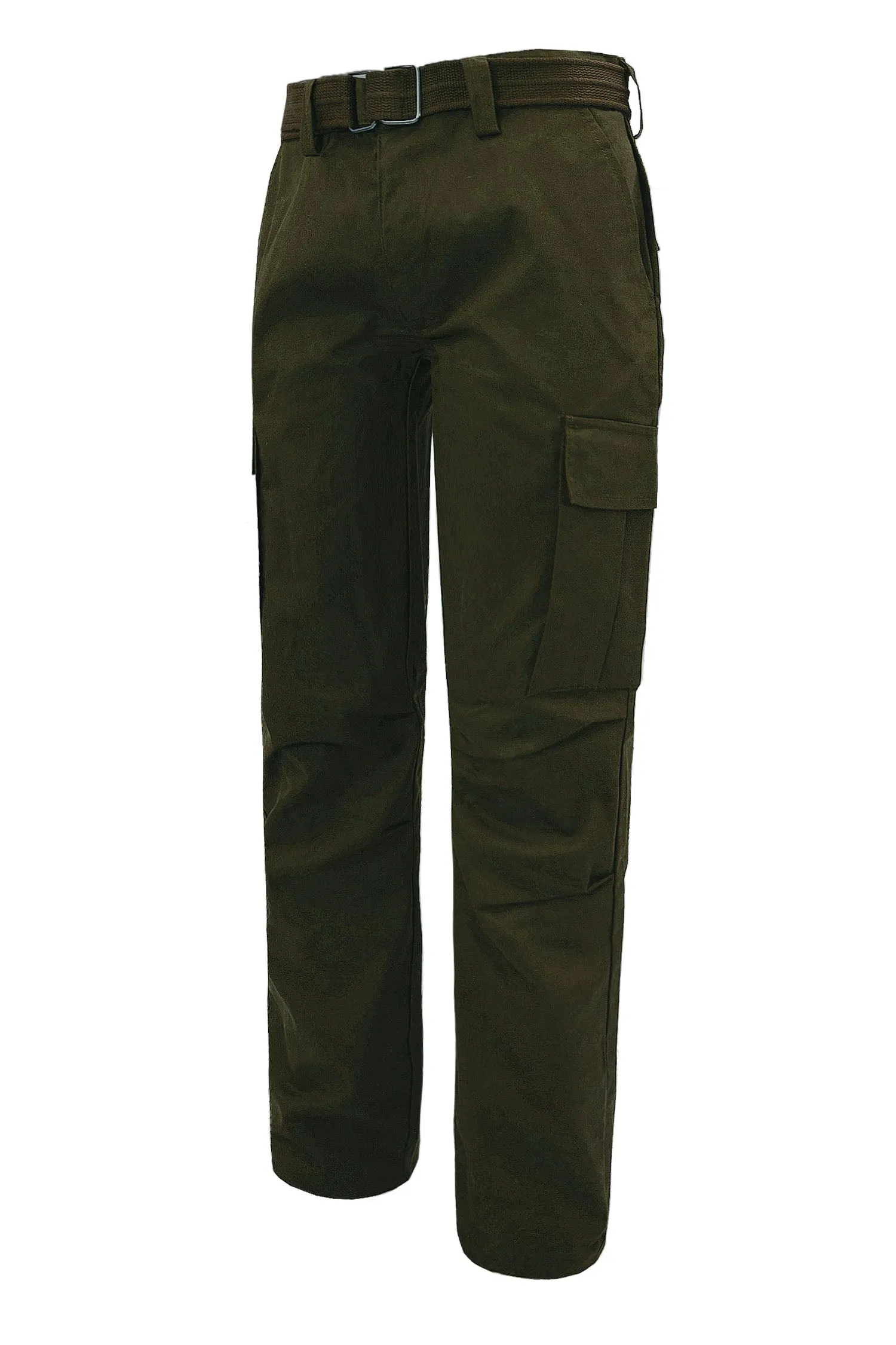 Essential Canvas Cargo Pants with Belt (New Colorway)