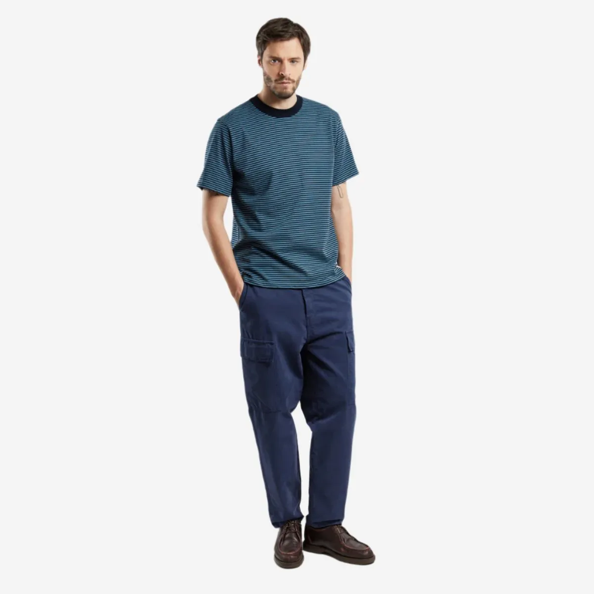 Fisherman Cargo Trousers - Rich Navy