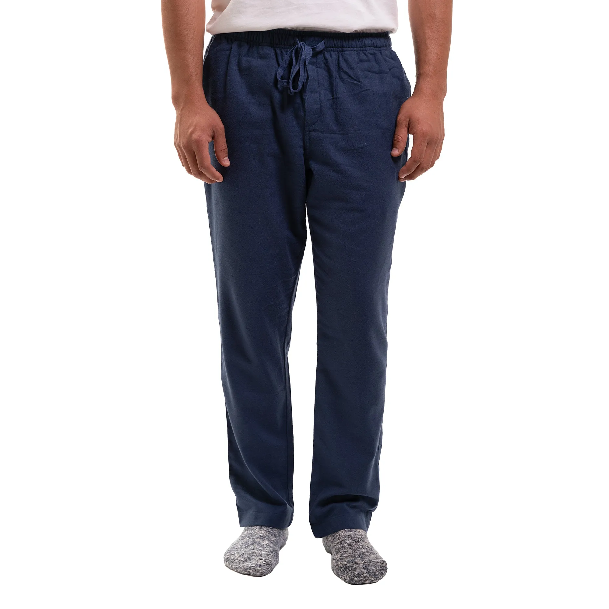 Flannel Pajama Pants - Navy