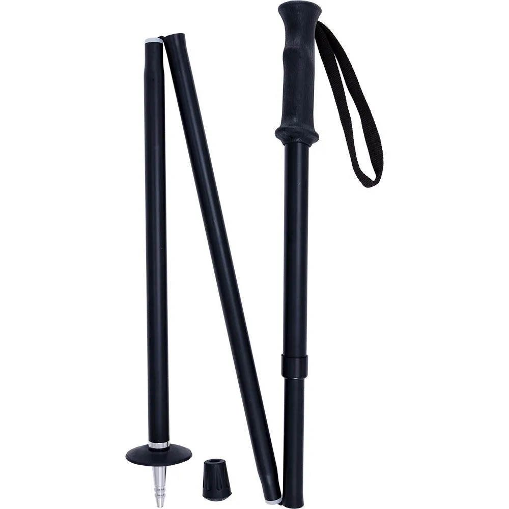 Folding Backpack Hiking Staff -Black