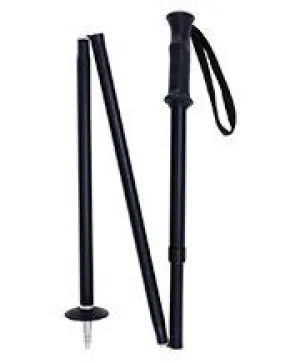 Folding Backpack Hiking Staff -Black