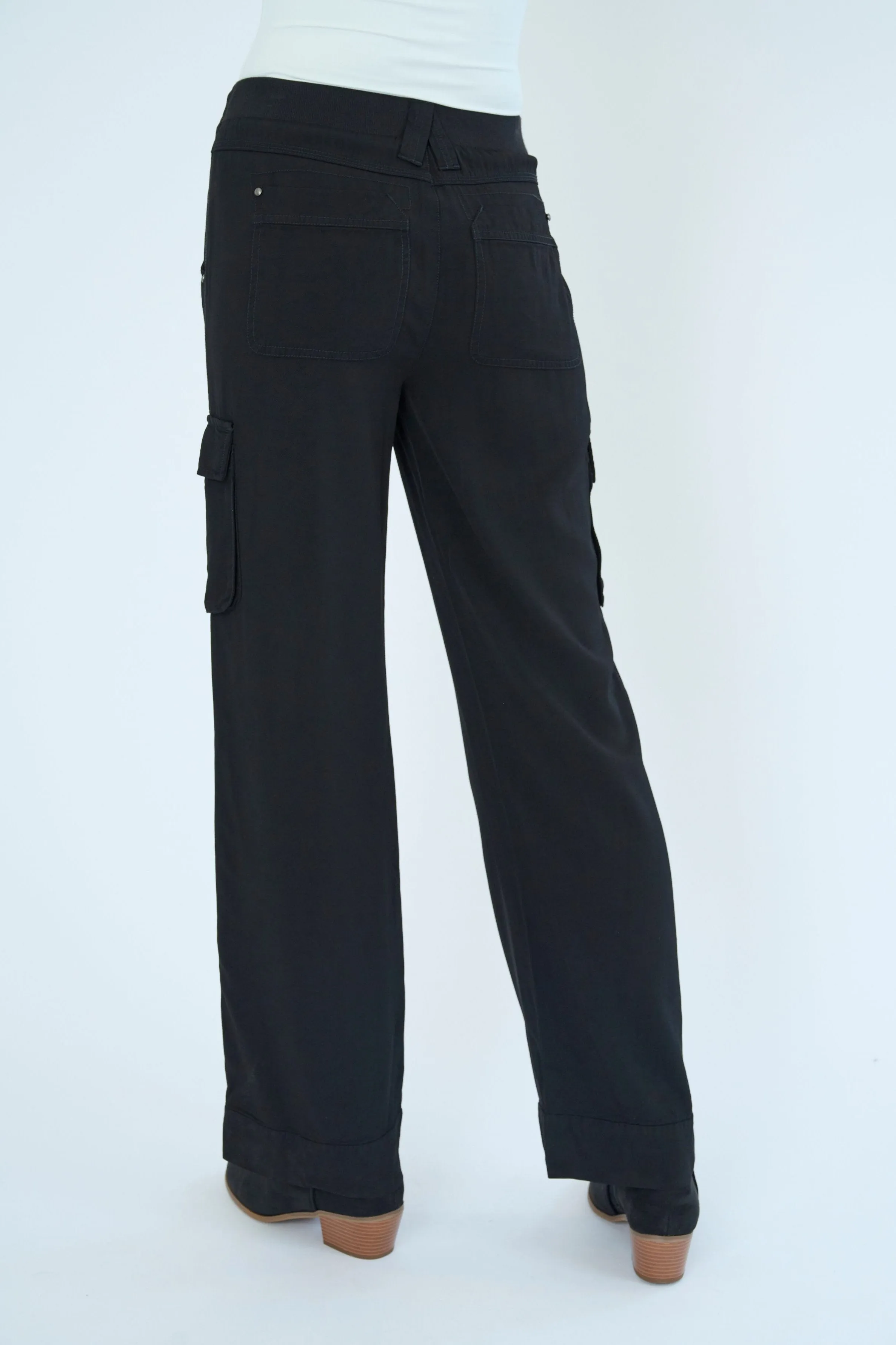 Gavyn Satin Twill Cargo Pant