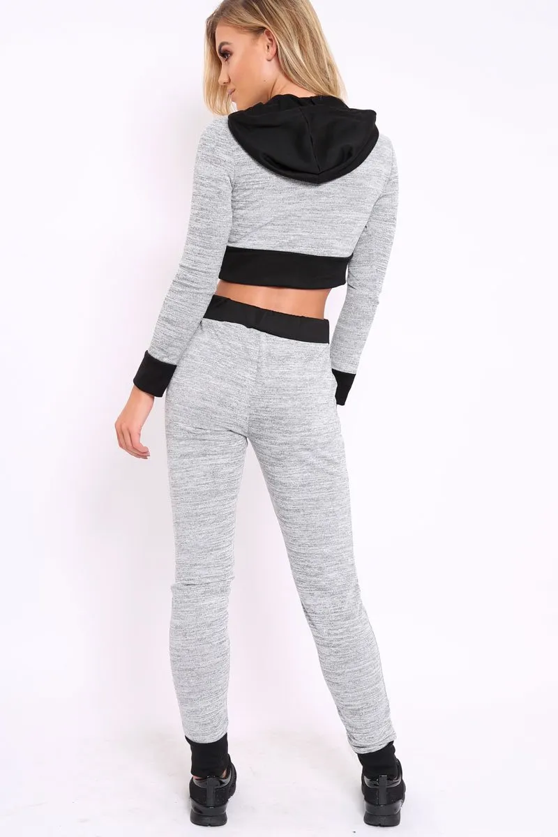 Grey Girl Boss Loungewear Set - Evie