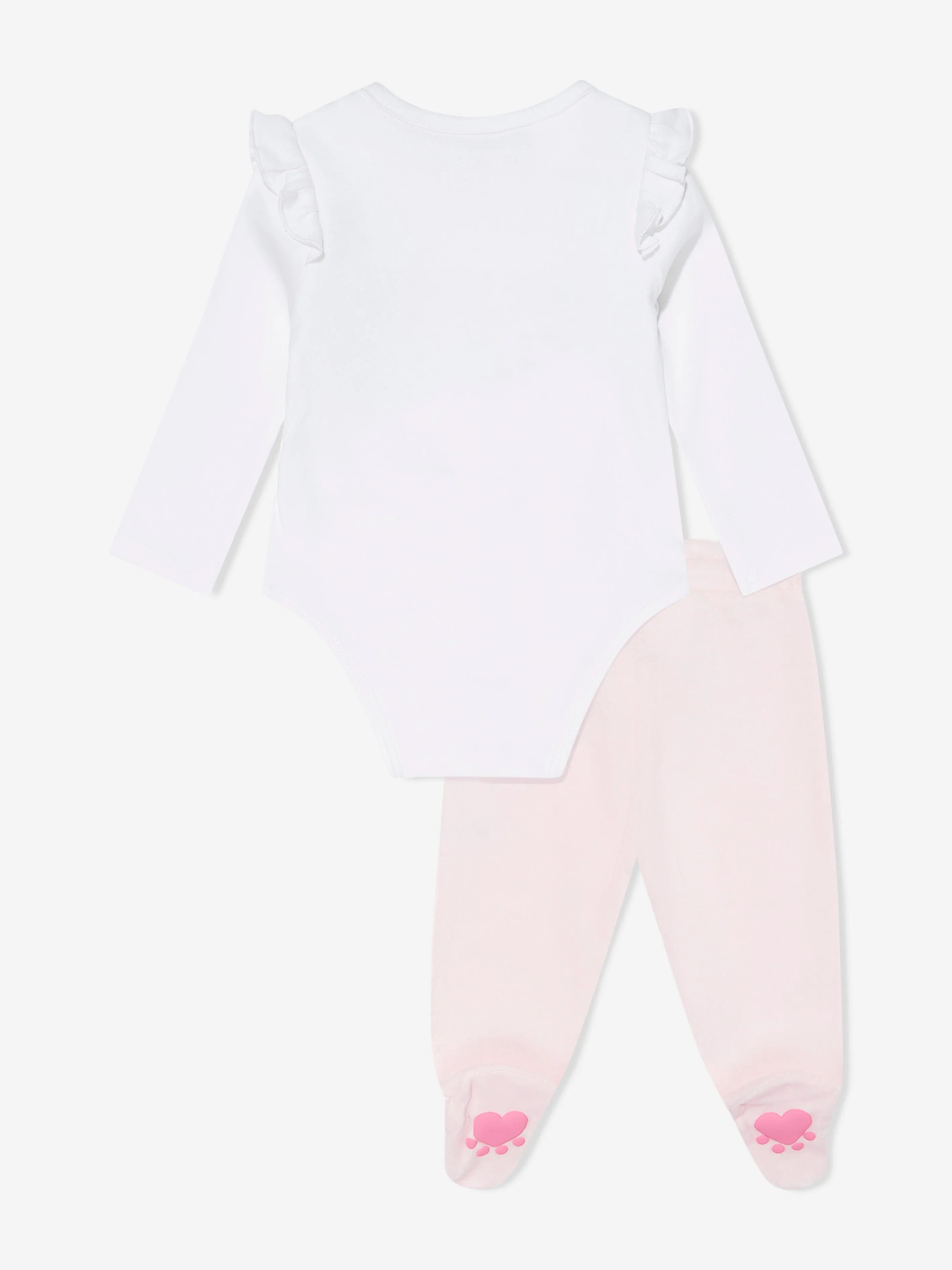 Guess Baby Girls Bodysuit And Pants Set in Multicolour