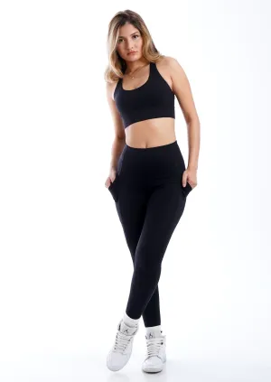 Hilo High Waist with pockets Black