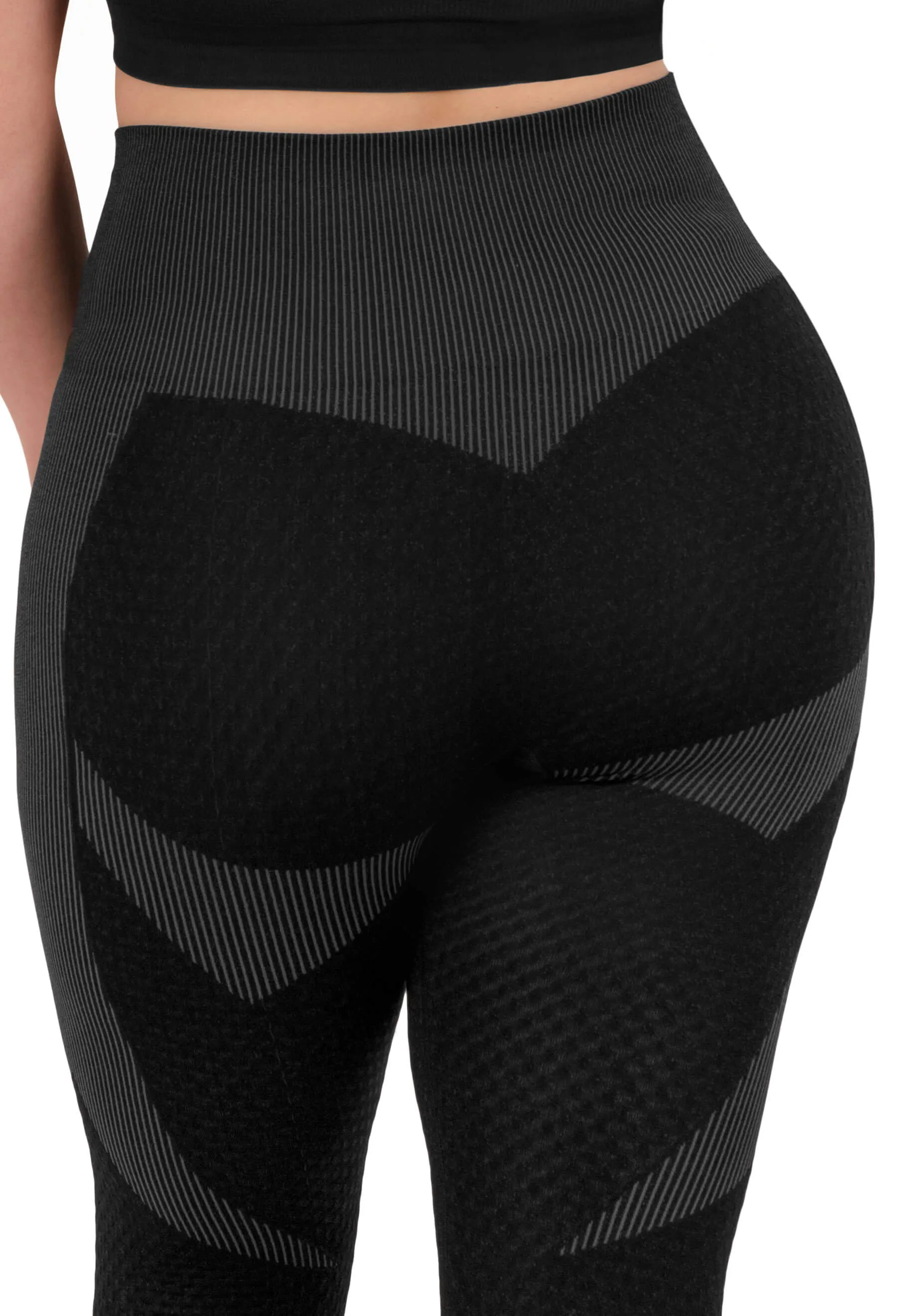 Honeycomb Contour Seamless Leggings - 2 Pack