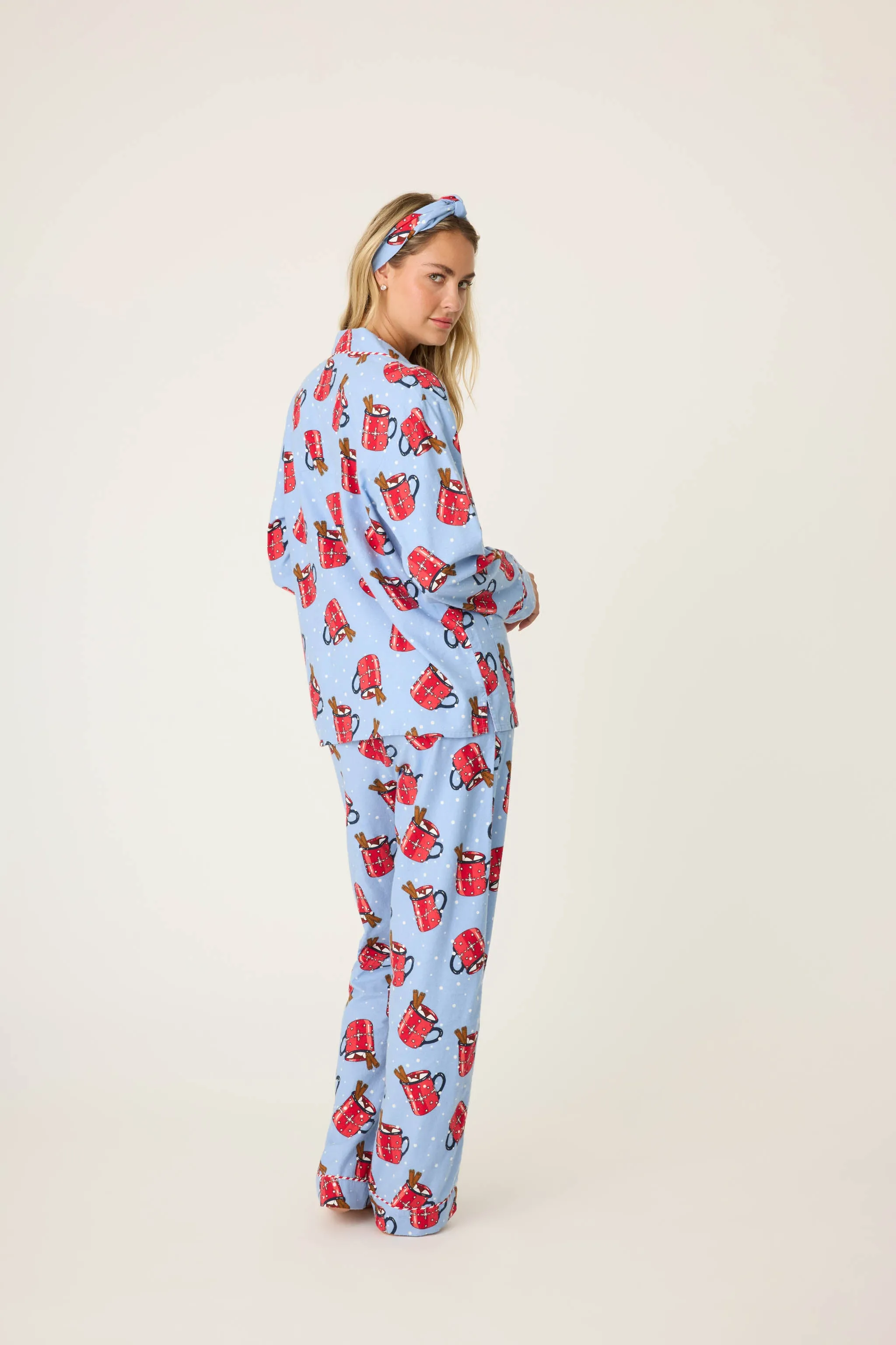 Hug In A Mug Flannel PJ Set