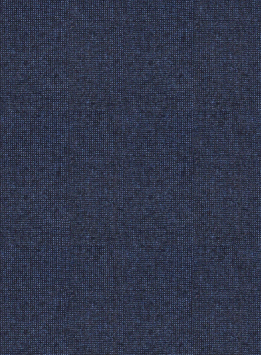 Italian Tavi Dark Blue Nailhead Flannel Pants