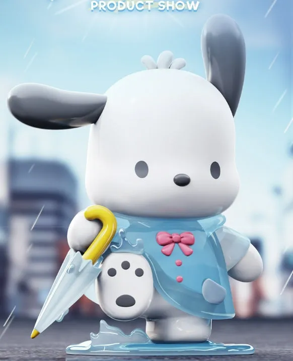 Kuro and Pocha Raining Figure 7inch