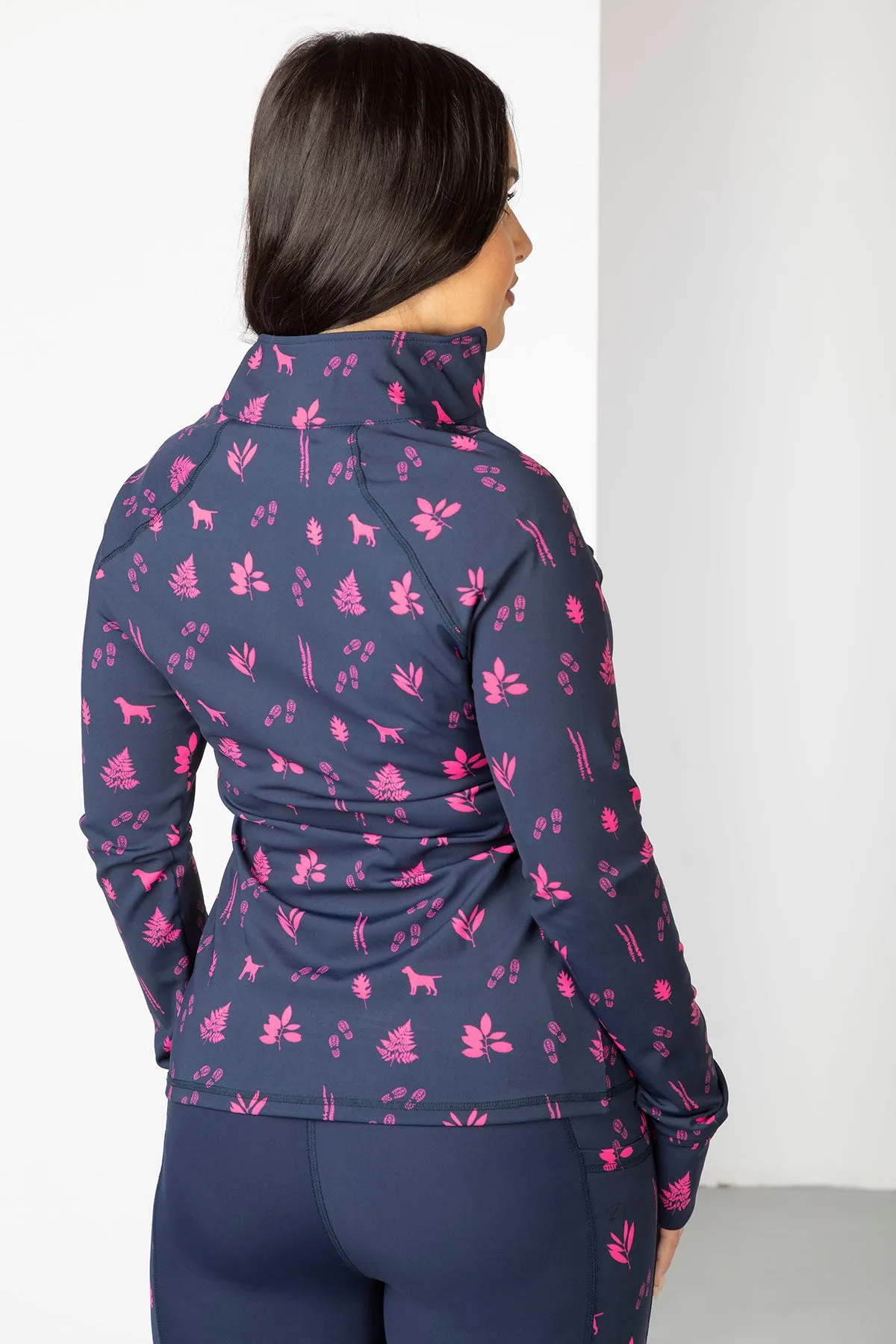 Ladies Patterned Sports Top - Skerne