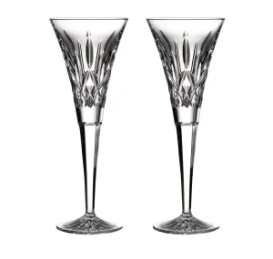 Lismore Toasting Flute Pair