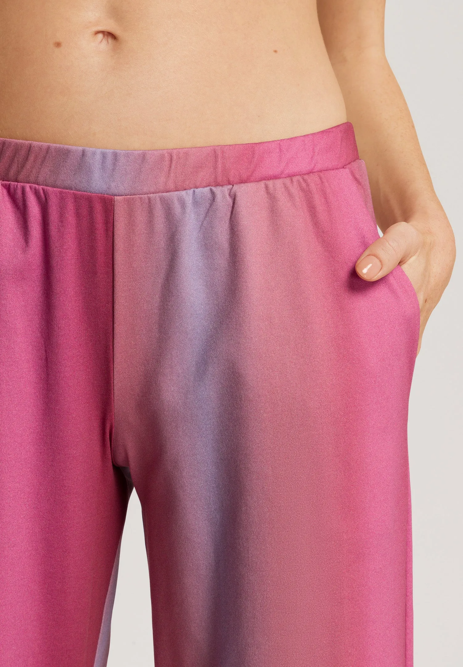 Loie Ombre Cotton Pants | Berry Ombre 74883-2161