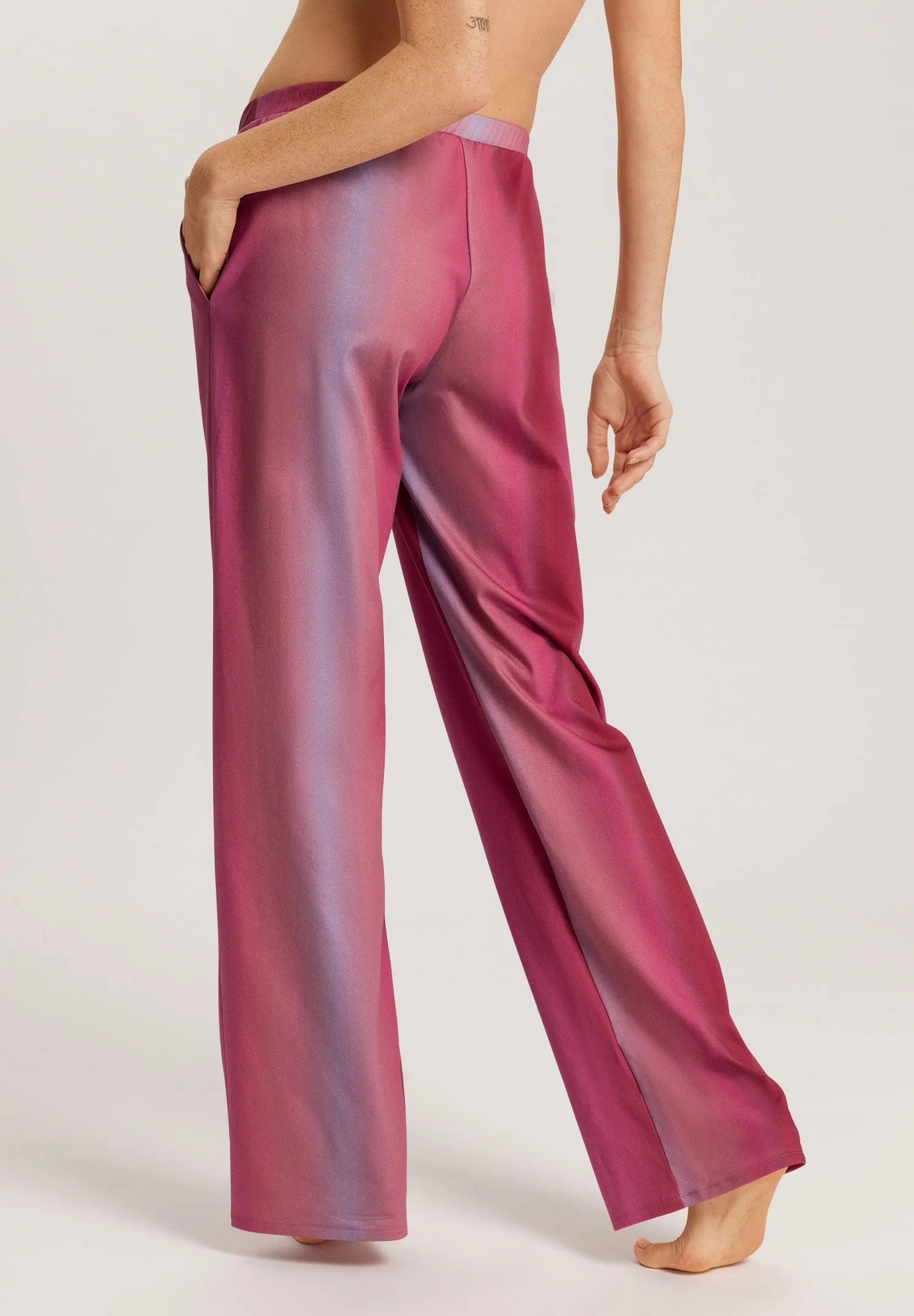 Loie Ombre Cotton Pants | Berry Ombre 74883-2161