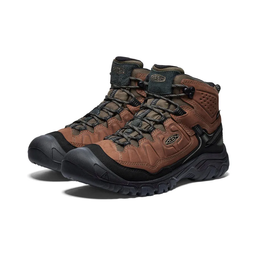 Men's Targhee IV Waterproof Hiking Boot  |  Bison/Black