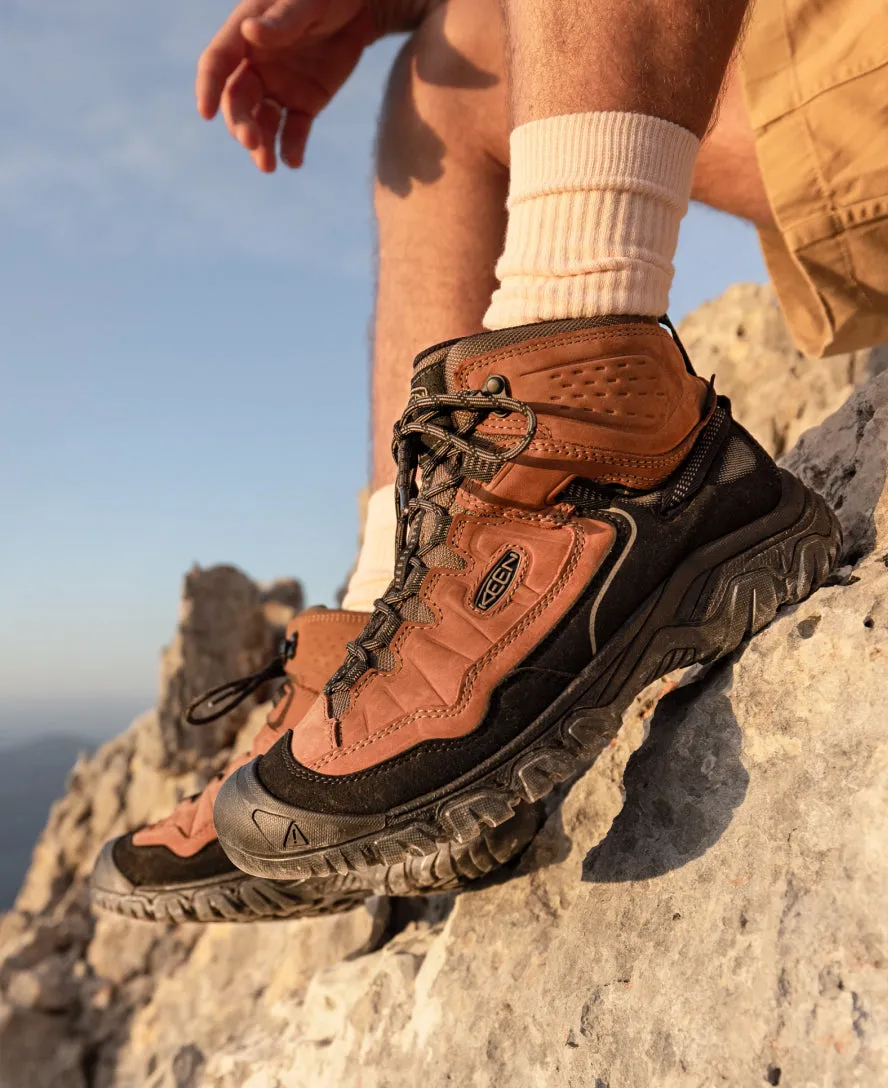 Men's Targhee IV Waterproof Hiking Boot  |  Bison/Black