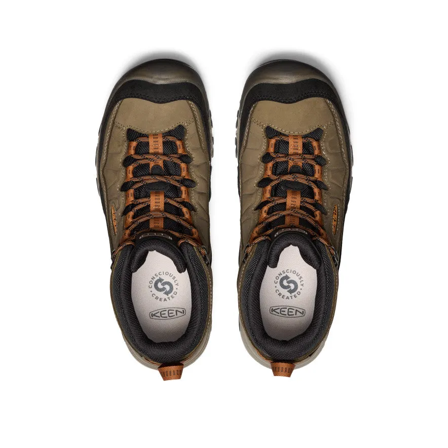 Men's Targhee IV Waterproof Hiking Boot  |  Sea Turtle/Roasted Pecan