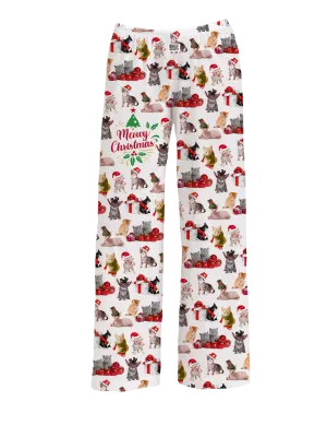 Meowy Christmas Lounge Pants