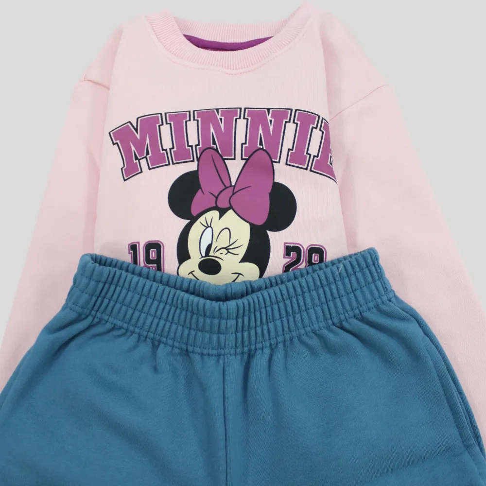 Minnie Mouse Long-Sleeved Fleeced Pajama