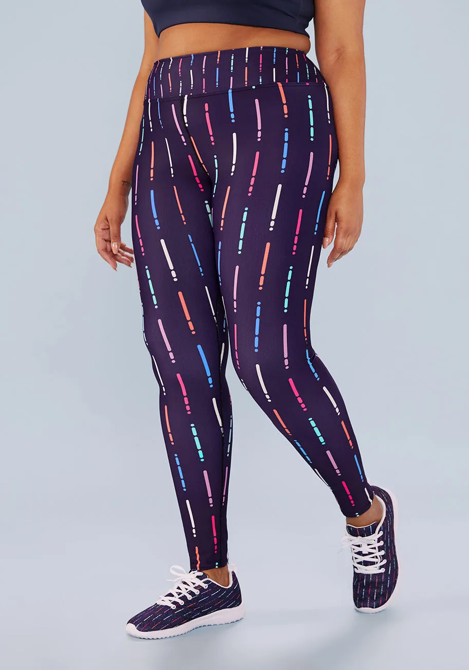 ModCloth x familiar...yet different Make a Rainbow Dash Leggings