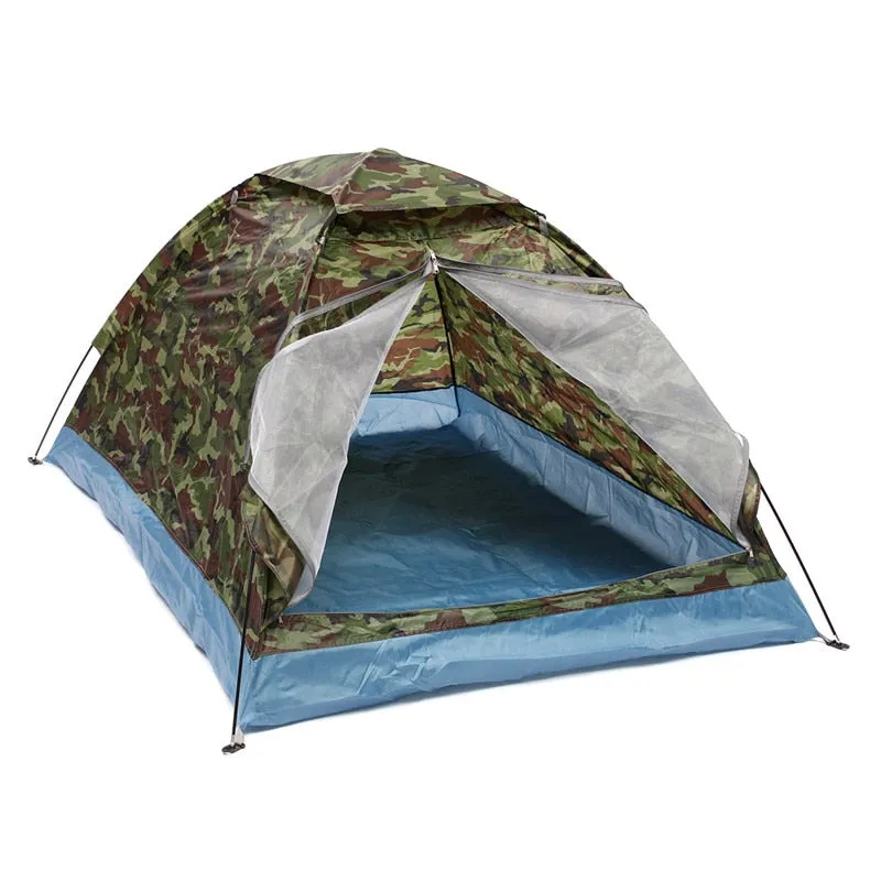 More Durable 2 Persons Camping Tent Sunshade Double-layer