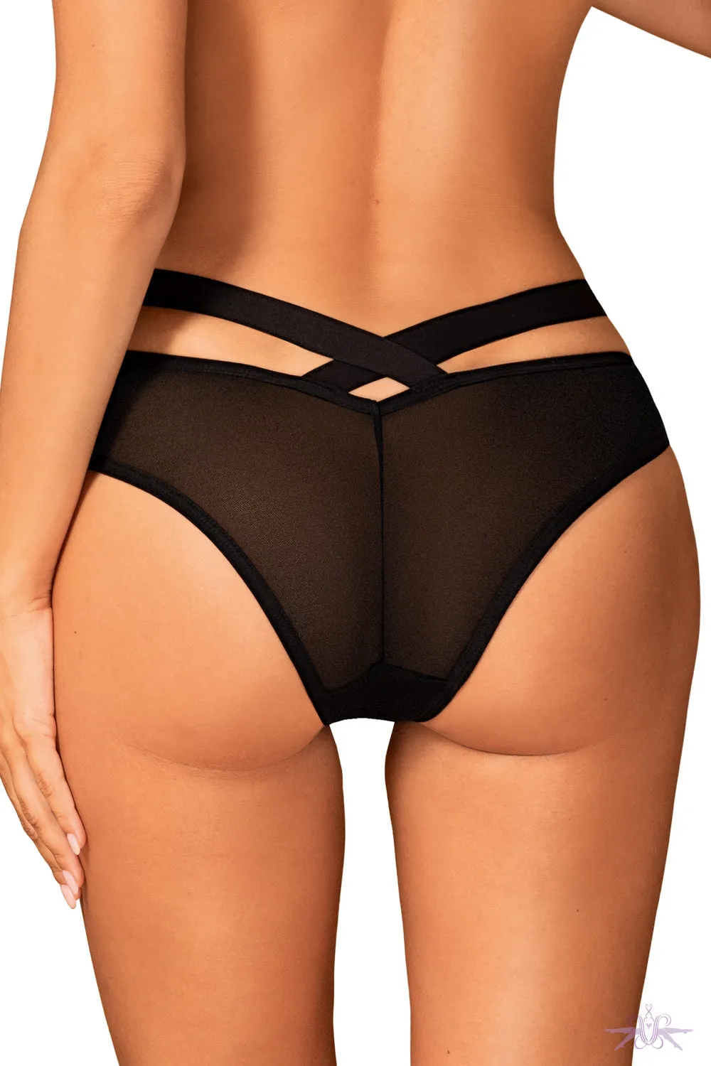 Obsessive Brasica Black Briefs