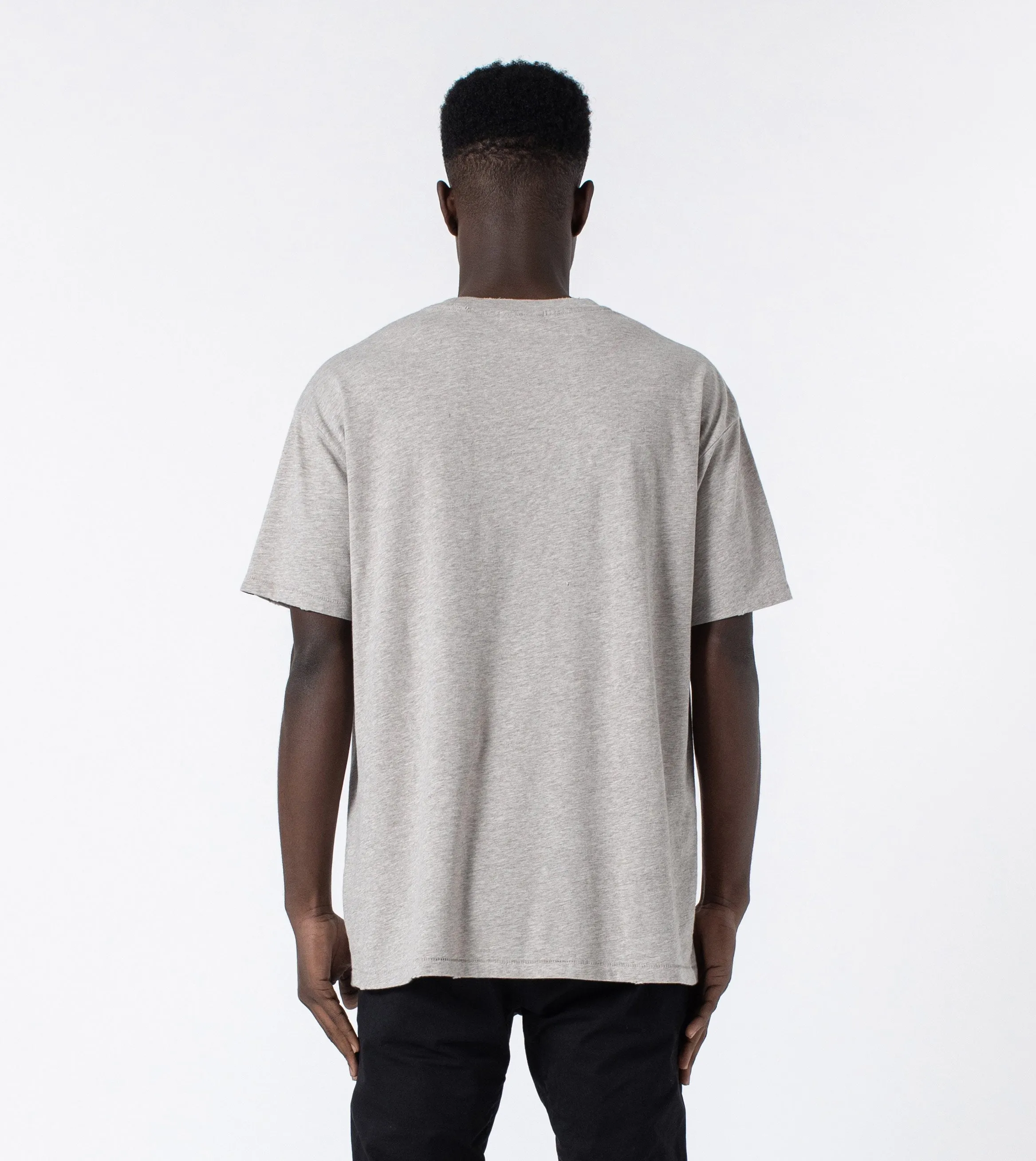 Ripped Box Tee Gravel