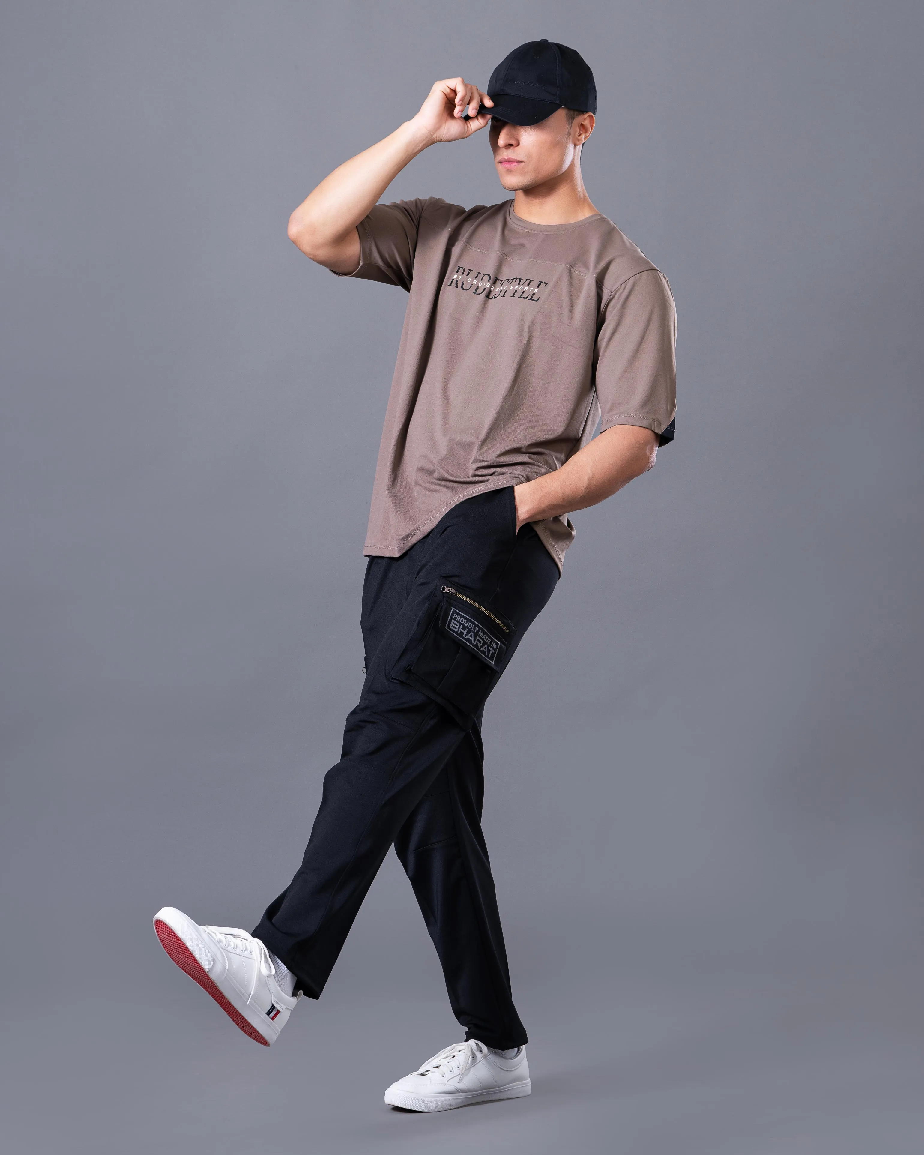 RUDESTYLE CARGO PANT- BLACK