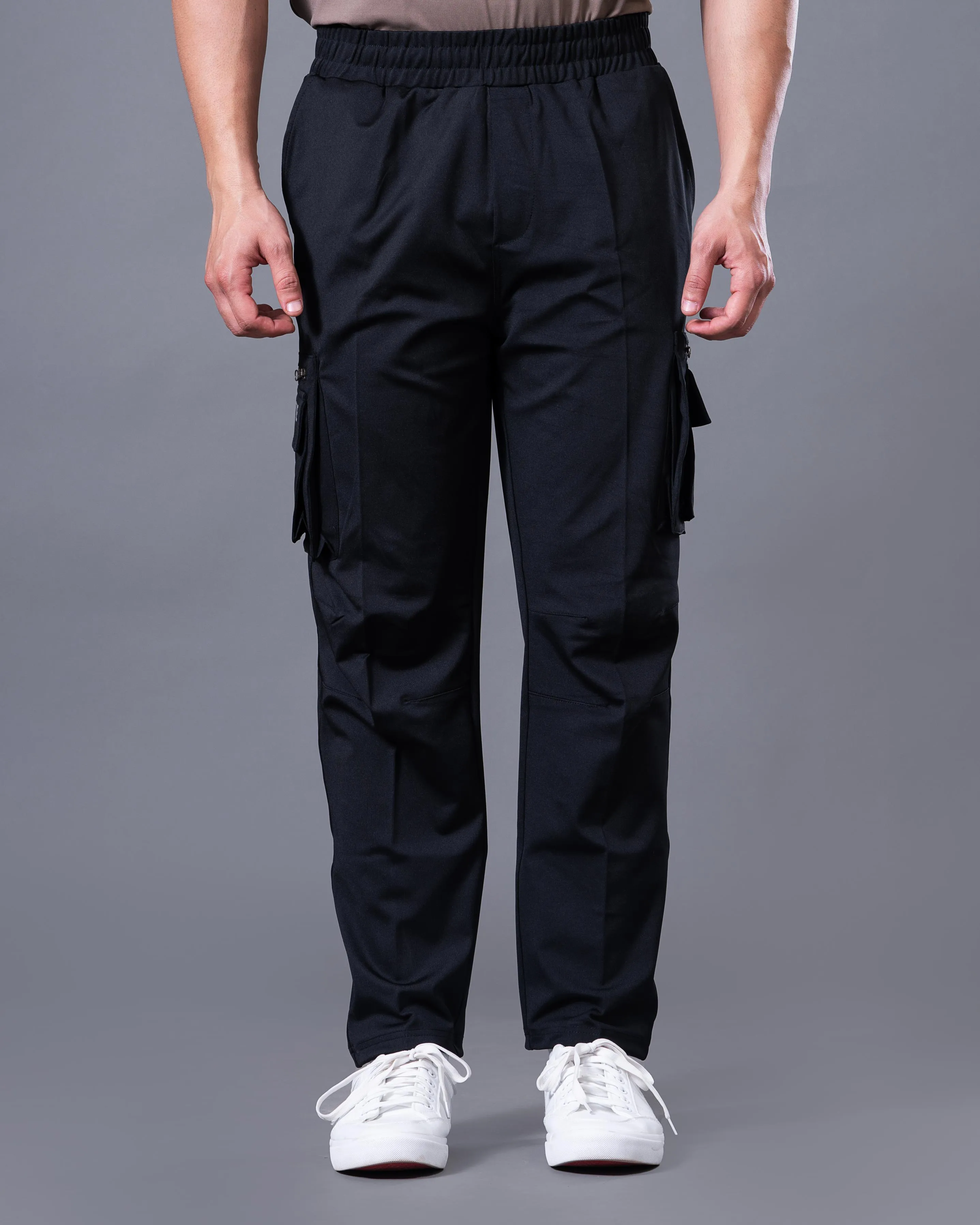 RUDESTYLE CARGO PANT- BLACK