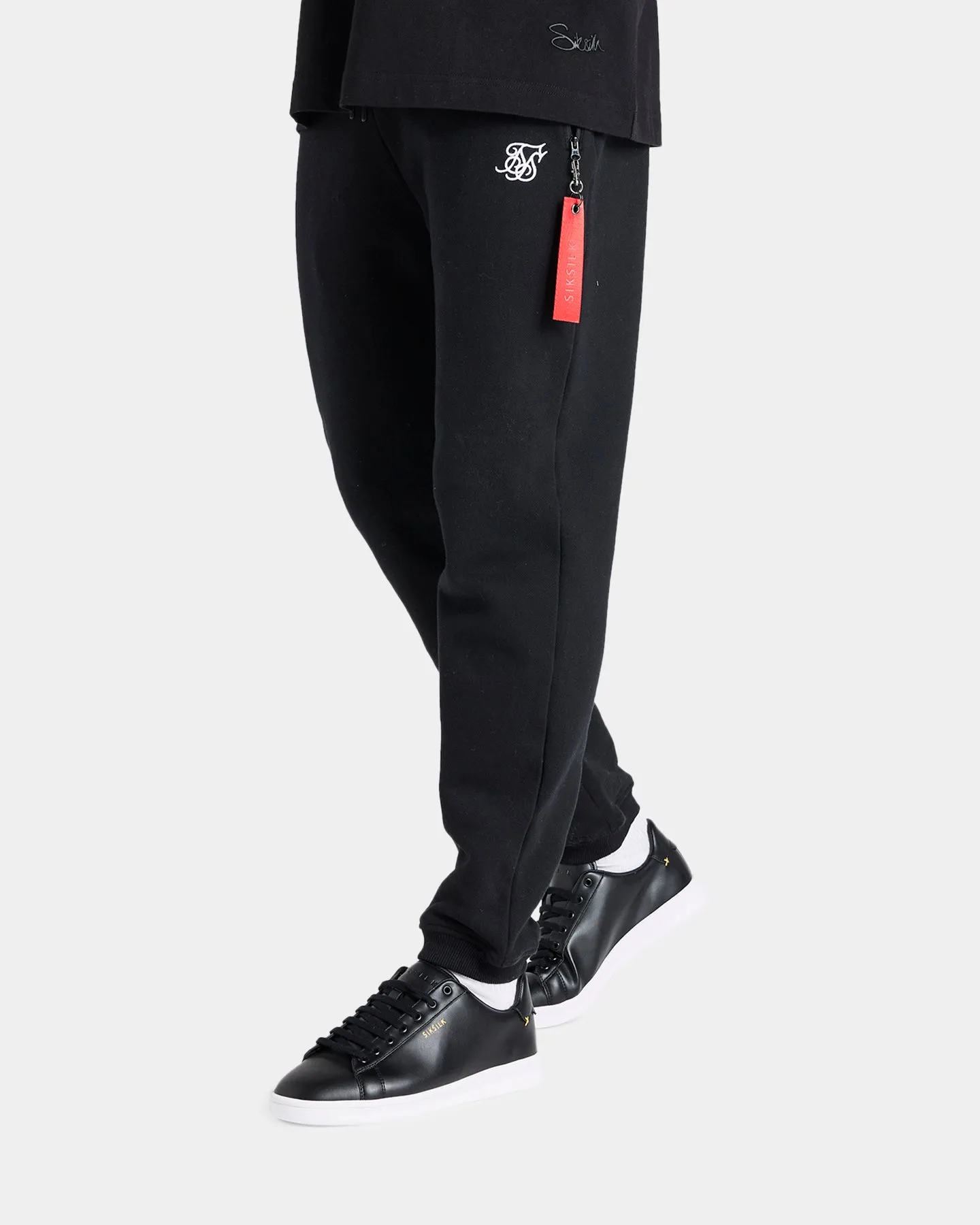 Sik Silk Relaxed Flight Joggers Black