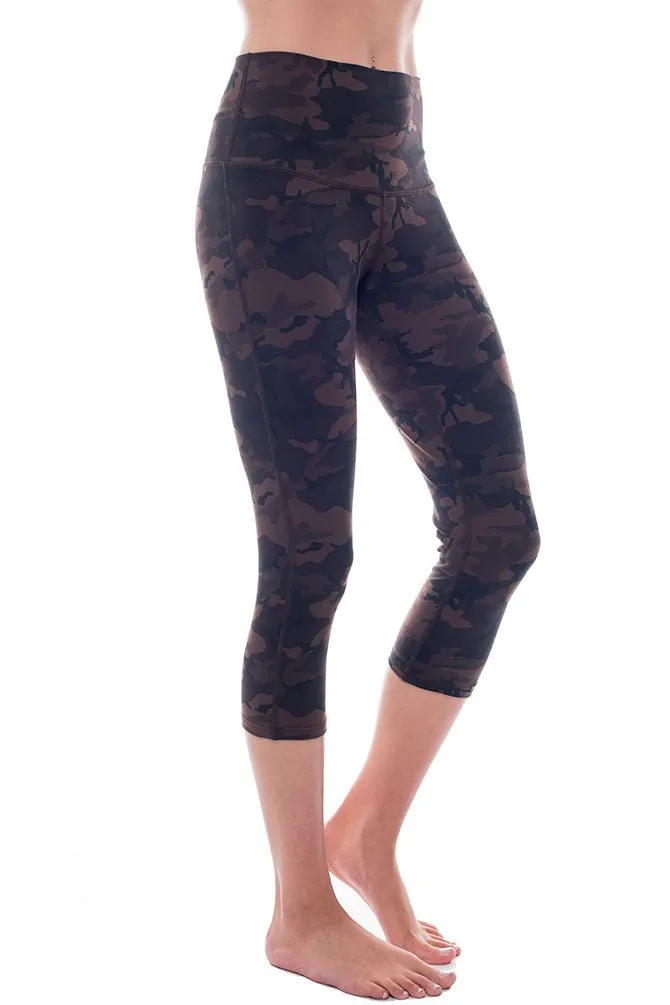 Spartan High Rise Crop Legging