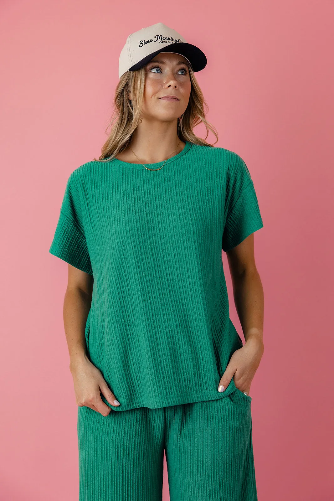 The Iris Textured Top